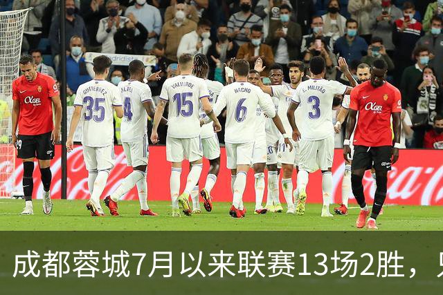 成都蓉城7月以来联赛13场2胜，只击败前任教练和主帅的哥哥